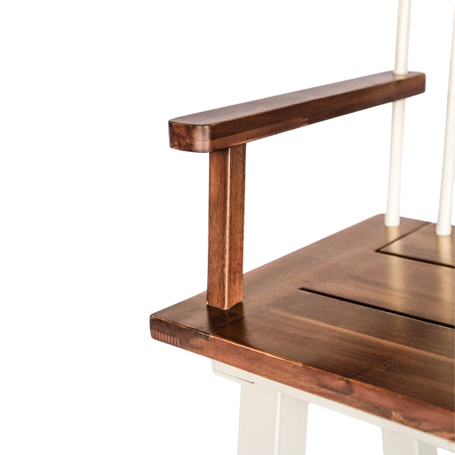 Broadway Acacia Wood Cream Garden Bench by Ivyline