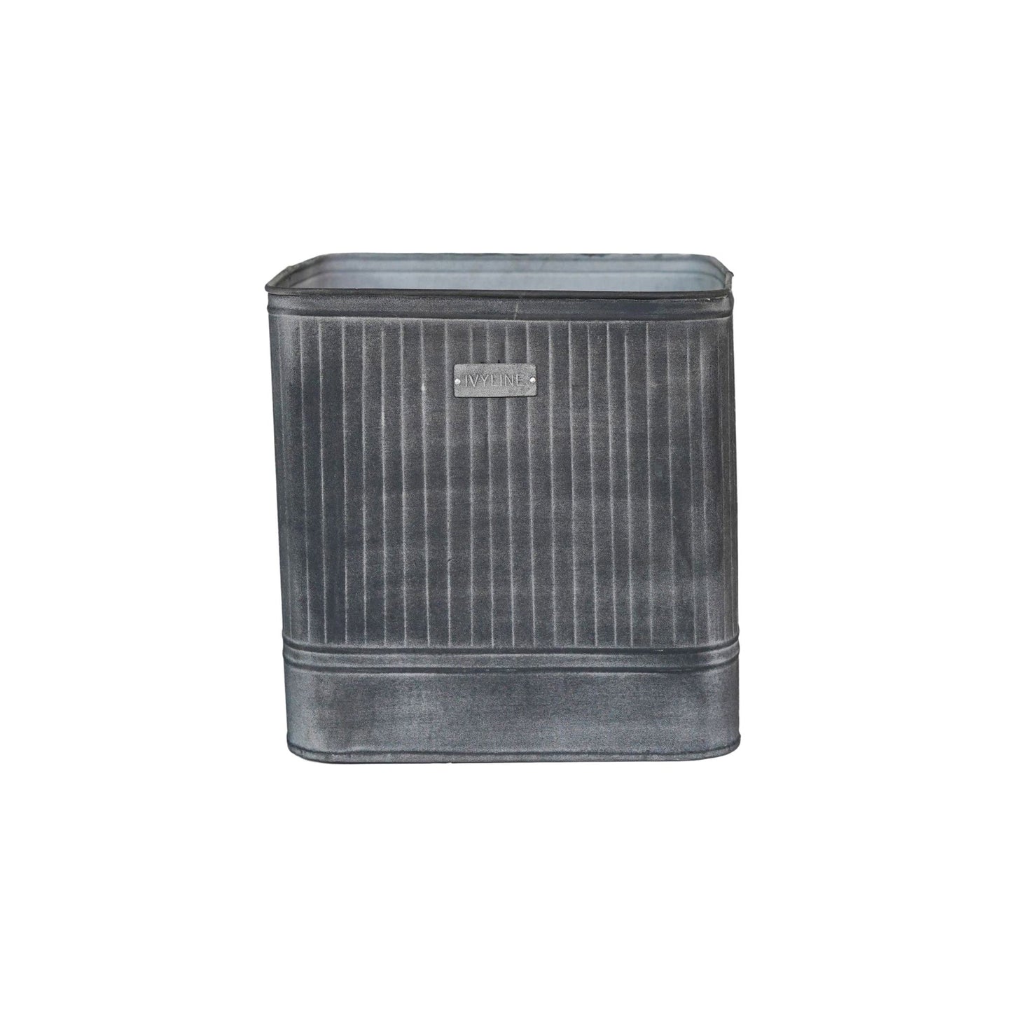 Hampton Galvanised Metal Planters by Ivyline